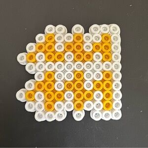 Aquarius zodiac sign Perler bead magnet